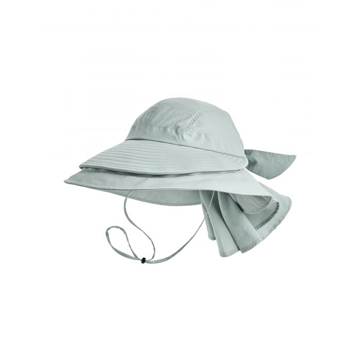 Coolibar - UV Convertible Explorer Hat for women - Tatum - Sage